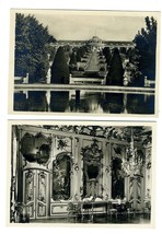 7 Schloss Sanssouci Real Photo Postcards Potsdam Germany  - £23.33 GBP