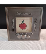 Russ Photo Frame for Teacher Metal for 2.5&#39; x 2.5&quot; Picture Tabletop - $93.11 MXN