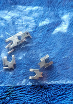 Lot Of 10 Ladies Watch Band Pieces 5 Pins 5 Band Pieces "Gold Tone" Shiny - $1,299.00