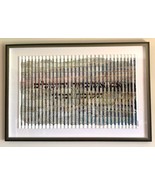 Shem Tov &quot;Jerusalem&quot; 3D Wall Sculpture Hand Signed Custom Framed COA Thr... - €517,80 EUR