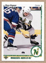 1990-91 Upper Deck #248 Dave Gagner Minnesota North Stars - £1.54 GBP