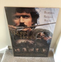 ROBIN HOOD MOVIE POSTER 27x40 PATRICK BERGIN 1991 LOCAL ONLY - £11.18 GBP