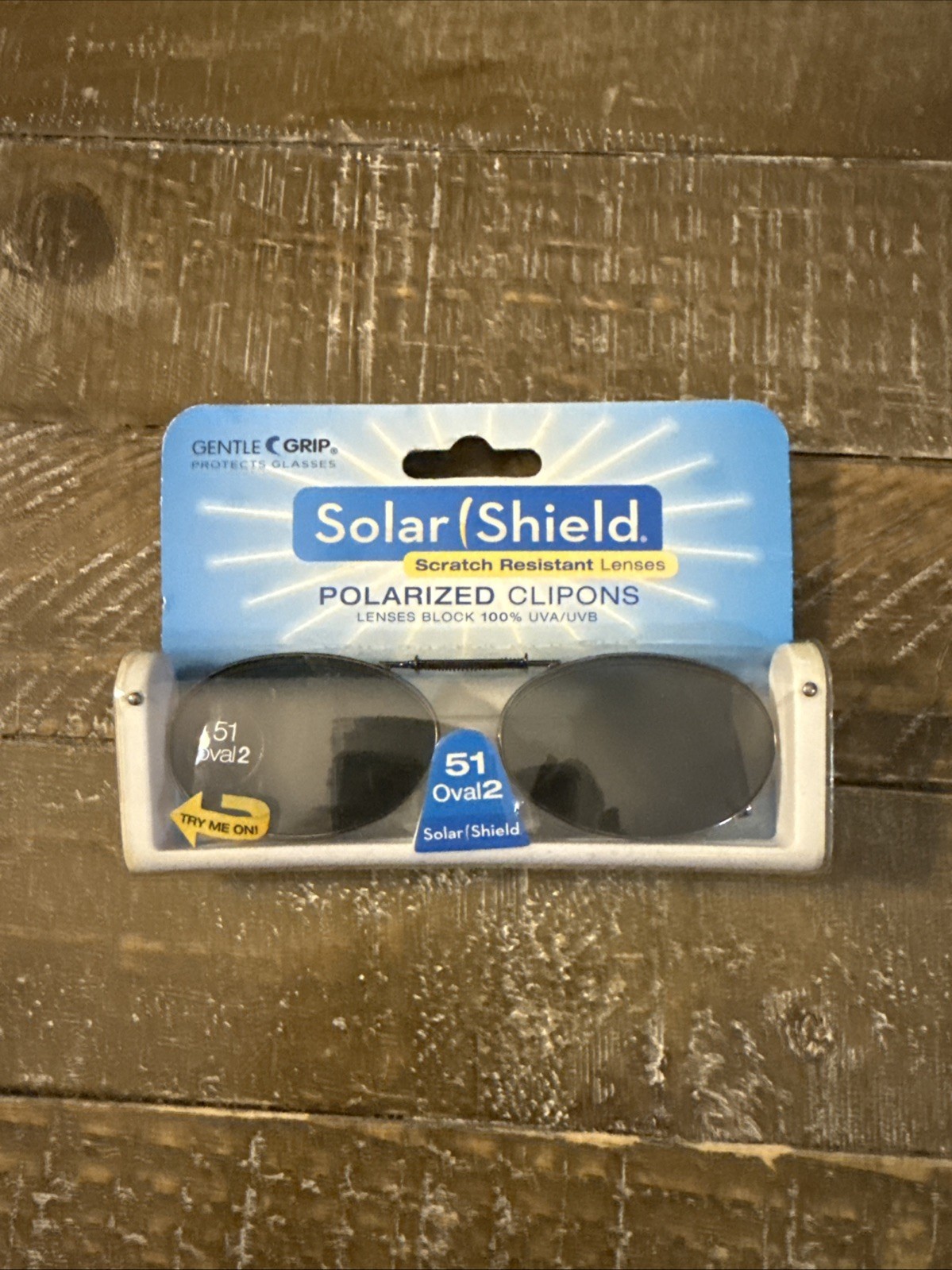 Gentle Grip Solar Shield Clipons 51 Oval2 - $29.58