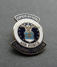 Air Force Operation Enduring Freedom Usaf Lapel Pin Badge 1 Inch - £4.50 GBP