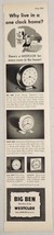 1948 Print Ad Westclox Big Ben &amp; Baby Ben Alarm Clocks &amp; 2 Other Electric - £11.18 GBP