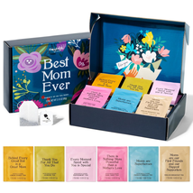 Mothers Day Gifts for Mom, Thoughtfully Gourmet, Best Mom Ever Tea Gift Set, Tea - £33.39 GBP