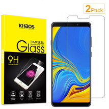 2-Pack For Samsung Galaxy A9 2018 Tempered Glass Screen Protector - £12.85 GBP