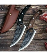 Durable Handmade Forged Kitchen Chopping Meat Cleaver Slicing Butcher BB... - €22,85 EUR