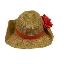 Tropical Trends Womans Knitted  Womans Summer Hat Medium Size - £17.34 GBP