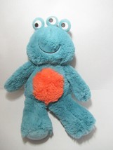 Carters Plush Teal Green Blue orange 3 Eyed Three Eyes Alien Monster Baby Toy - £15.52 GBP