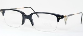 Vintage Zea Optik XX1 C-50 Black /Gold Rare Eyeglasses Glasses 47-22-139mm Italy - £72.50 GBP