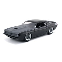 F&amp;F 1973 Plymouth Narracuda 1:24 Scale Hollywood Ride - $54.03
