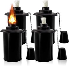 Reusable Bamboo Lantern Refillable Torches (12 Oz) - Decorative, And Lan... - $39.93