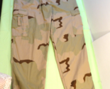 DISCONTINUED MENS DCU DESERT CAMO UNIFORM MEDIC NURSE EMT SCRUB PANTS LARGE - $31.31