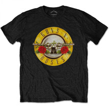 Guns N&#39; Roses Classic Logo T-Shirt Black - £23.96 GBP+