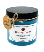 Sea Breeze Soft Sugar Scrub Exfoliating Body Scrub gift for her bath scrub - $9.45
