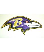 Baltimore Ravens~Profile~Embroidered PATCH~3 1/2&quot; x 1 5/8&quot;~Iron or Sew On - $6.75 CAD