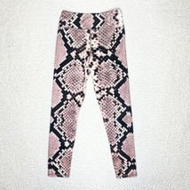 Evolution Creation Yoga Pants Women S Pink Snake Print Athletic Legging ... - $18.50