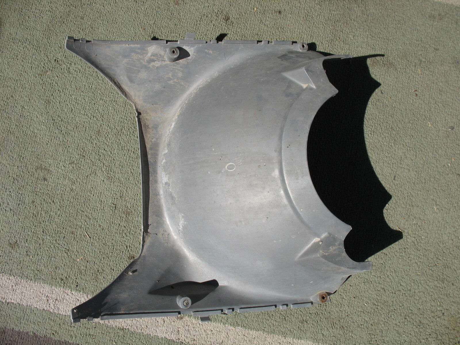 FRONT FENDER MUD GUARD REAR HALF 1986 86 HONDA CN250 CN 250 HELIX - $19.79