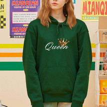 Queen  Casual Sweater Hoodie - £17.83 GBP