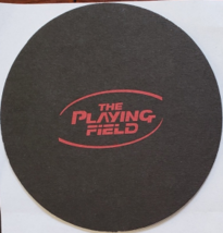 The Playing Field lof of 5 round hard cardboard coasters, new - £4.65 GBP