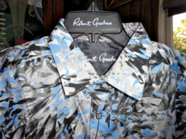Robert Graham Blue Sadler Long Sleeve Shirt Size 2XL  NWTS image 4