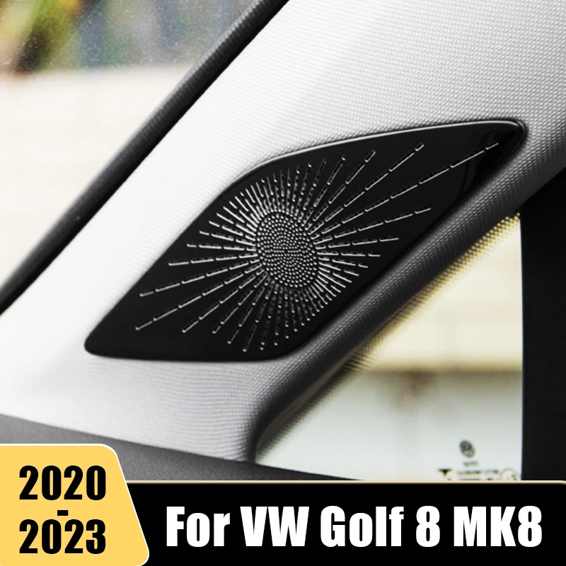 For Volkswagen VW Golf 8 MK8 2020 2021 2022 Stainless Car Front Door Window - £18.43 GBP+