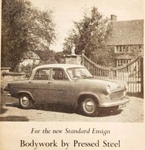 1957 Pressed Steel Company Ltd Import Advertisement Autocar Automobilia DWPP3 - £23.66 GBP