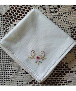 Set of Five (5) Cloth/Fabric Napkins ~ 15&quot; x 15&quot; ~ Embroidered Corner De... - €30,15 EUR