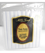 MCG Textiles Tear Away Waste Canvas Cross Stitch 100% Combed Cotton 12&quot; ... - $7.92 CAD