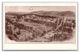 Dartmouth College Birds Eye View Hanover New Hampshire NH UNP DB Postcard E17 - $8.86