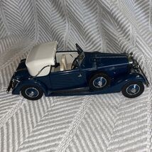 1/24 Danbury Mint 1934 Hispano Suiza Model Car Blue - $21.46