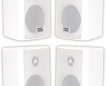 Aa351W Indoor Outdoor 2 Way Speakers 1000 Watt White 2 Pair Pack Aa351W-... - $99.95