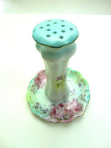 Vintage Hat Pin Holder R &amp; S Multi Pastels Pink Roses Porcelain Trinket Tray R S - £24.89 GBP