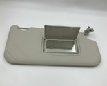 2012-2013 Ford Focus Passenger Sun Visor Sunvisor Off White Cream OEM I0... - $29.69