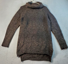 Wilfred Italian Yarn Sweater Womens Large Brown Knit Long Sleeve Turtle Neck - £19.00 GBP