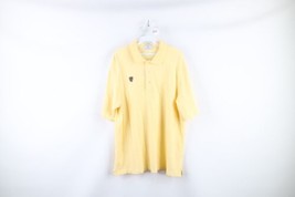 Southern Tide Mens Large University of Toledo Collared Golf Polo Shirt Yellow - £23.70 GBP