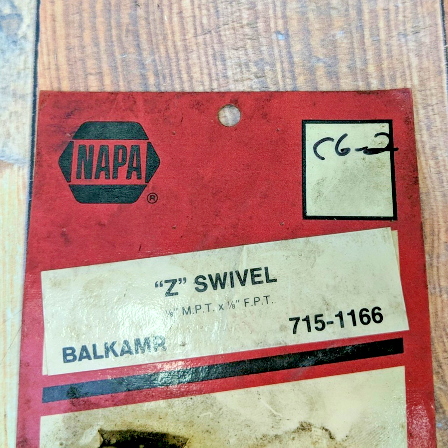 2pc Napa Balkamp 7251287 3/4-16 ORB Hydraulic Male Quick Disconnect Coupler NOS Item image 6