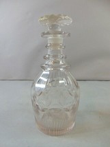 Vintage Antique Pressed Glass Liquor/ Wine Decanter - £31.22 GBP