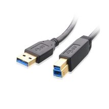 Cable Matters SuperSpeed USB 3.0 Type A to B Cable in Black 1m  - $18.00
