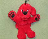 VINTAGE CLIFFORD PLUSH HAND PUPPET RED DOG 14&quot; SCHOLASTIC FULL BODY STUF... - $16.20