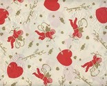 11 Red &amp; Gold Cupid &amp; Hearts To My Valentine Embossed Placemats NOS  - £37.39 GBP