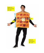 Get Real Waffle Halloween Costume Unisex Adult One Size by Rasta Imposta - £15.84 GBP