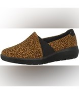 Clarks Kayleigh Step Loafer in Dark Cheetah Size 9.5 Wide NEW - $33.83 CAD