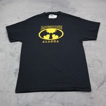 Batmoose Alaska Shirt Mens L Black  Port Company Crew Neck Short Sleeve Tee - $22.75