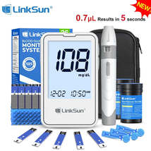 G-425-2 Linksun Blood Glucose Meter Glucometer Kit Medical Diabetes Test... - $25.41+