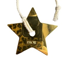 DIOR Gold Plated Logo Charm Large Ornament Bag Charm Keychain Pendant - 2.25&quot; - £78.51 GBP