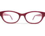 Miraflex Niños Gafas Monturas Lilly Red / Pink Redondo Completo Borde 48... - $55.73