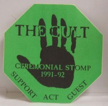 The Cult - Vintage Original Tour Cloth Concert Backstage Pass ***Last One*** - £7.72 GBP