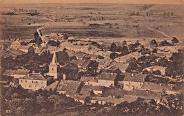 ST MAURICE SWITZERLAND~ELEVATED BIRDS EYE VIEW PHOTO POSTCARD - $3.11